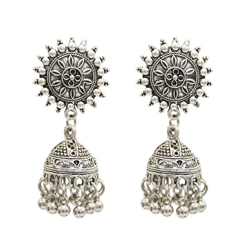 Turkish Ethnic Coin Choker Necklace Earrings for Women Vintage Gypsy Indian Afghan Dress Collar Statement Jewelry Sets