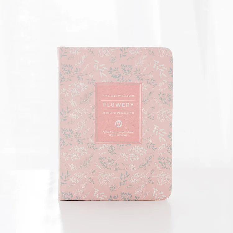 Korean Kawaii A6 Schedule Vintage Yearly Diary Weekly Monthly Daily Planner Flower Organizer Paper Notebook School Agenda Supply