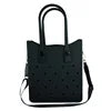 Lady EVA Tote Bag with Punch Holes Lightweight Waterproof Casual Fashion Handbag for Clog Bag Charm Travel Beach Bag Handbags