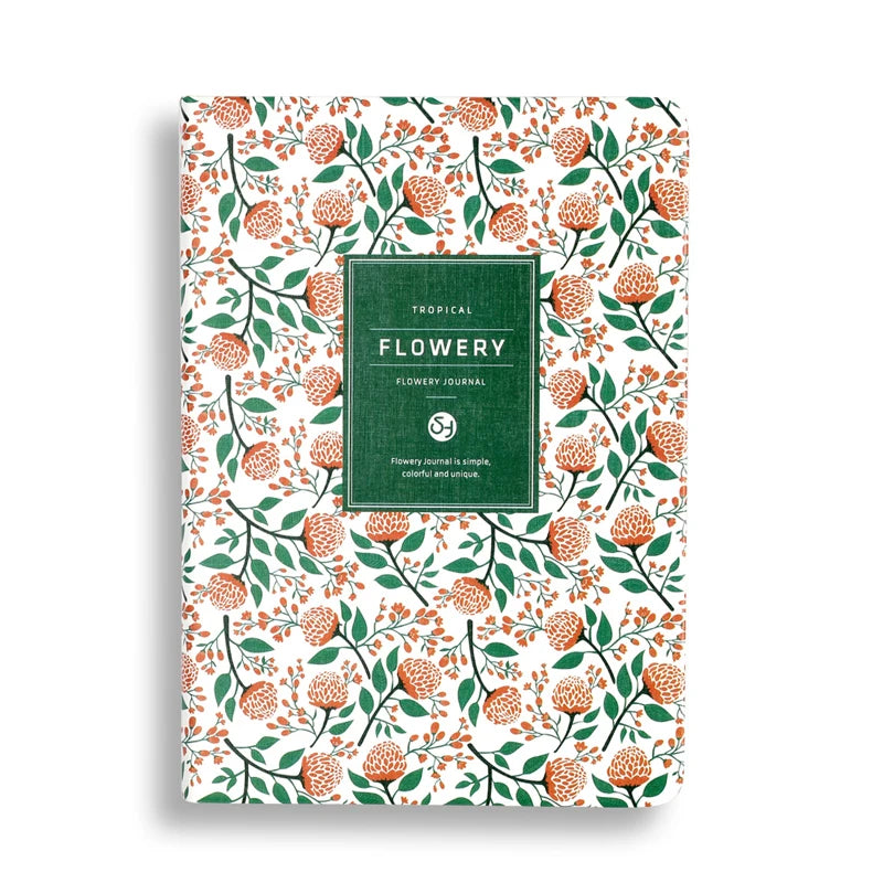 Korean Kawaii A6 Schedule Vintage Yearly Diary Weekly Monthly Daily Planner Flower Organizer Paper Notebook School Agenda Supply