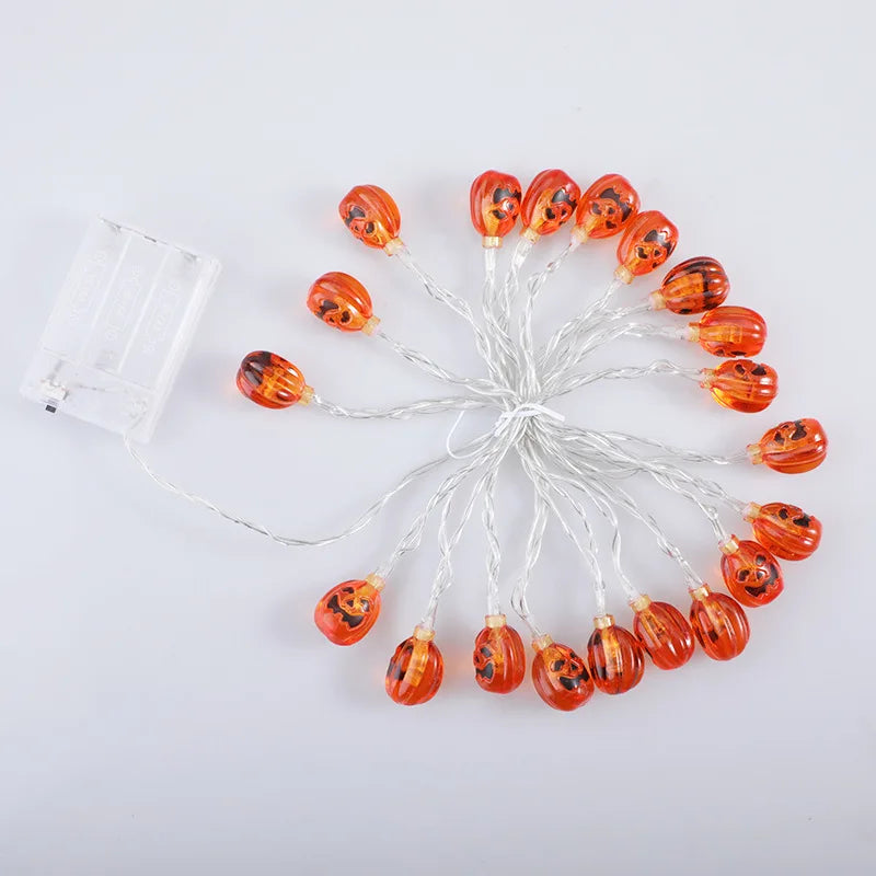 New Led Halloween Pumpkin String Lights Decorative Atmosphere Lights Halloween Wall Decorations, Room Decoration Night Lights