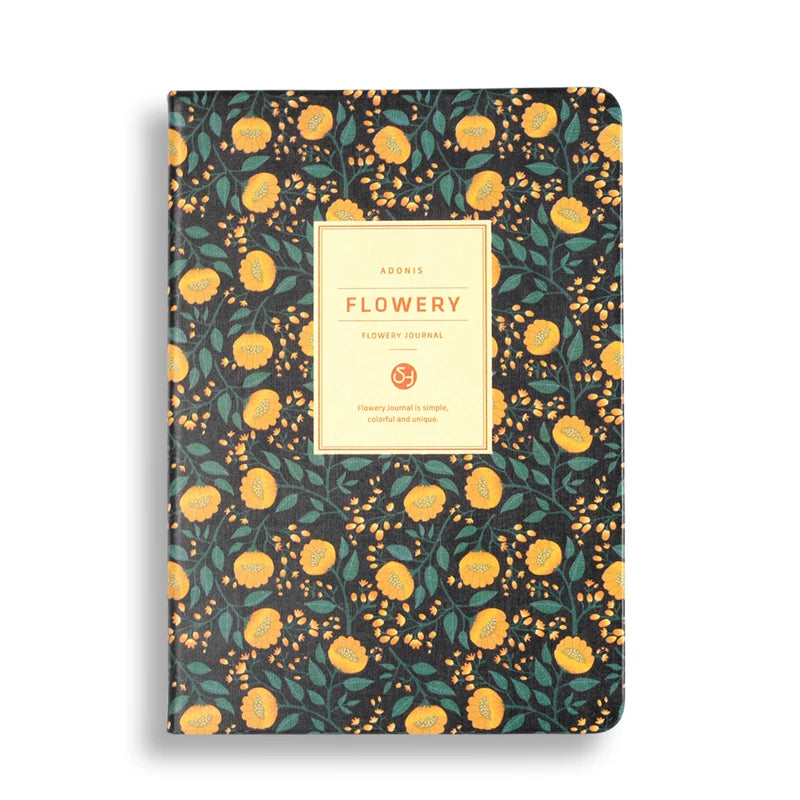 Korean Kawaii A6 Schedule Vintage Yearly Diary Weekly Monthly Daily Planner Flower Organizer Paper Notebook School Agenda Supply