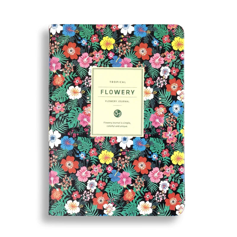 Korean Kawaii A6 Schedule Vintage Yearly Diary Weekly Monthly Daily Planner Flower Organizer Paper Notebook School Agenda Supply